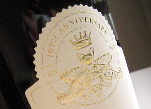 Faena 10th Anniversary Wine Label